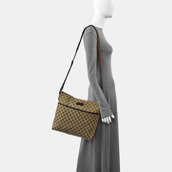 Ophidia Monogram Canvas Beige