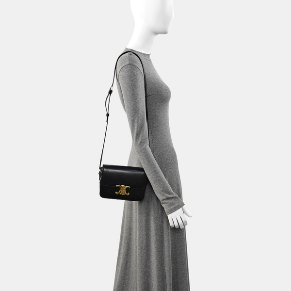 TRIOMPHE Teen Calfskin Black