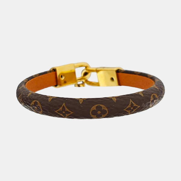 LV TRIBUTE Metal Brown Bangle