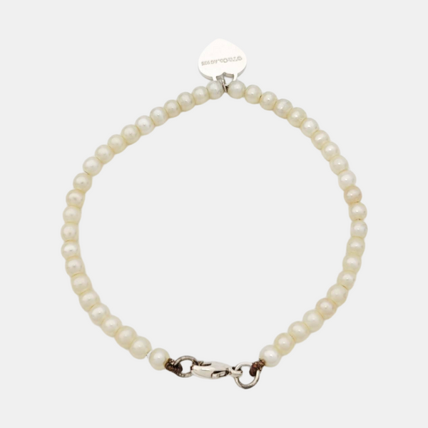 Return To Tiffany 925 Sterling Silver White Bracelet