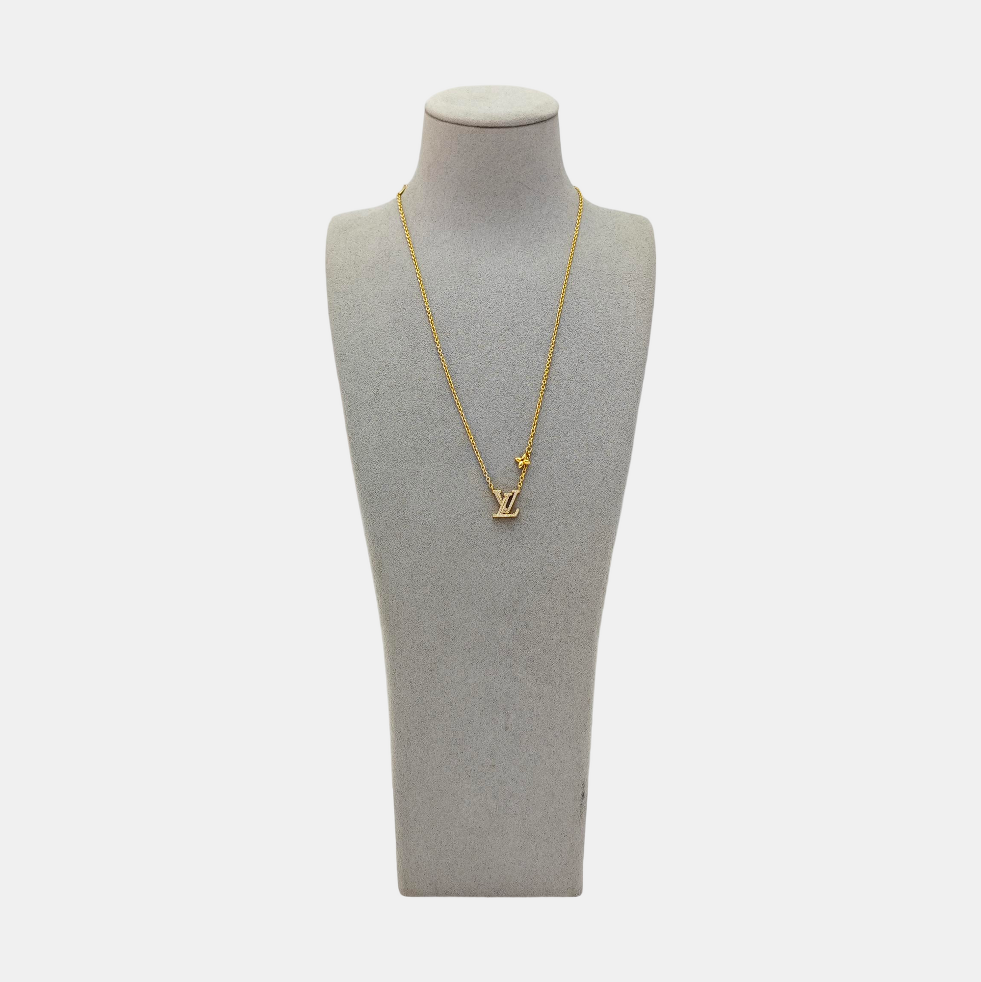 LV ICONIC Metal Gold Necklace