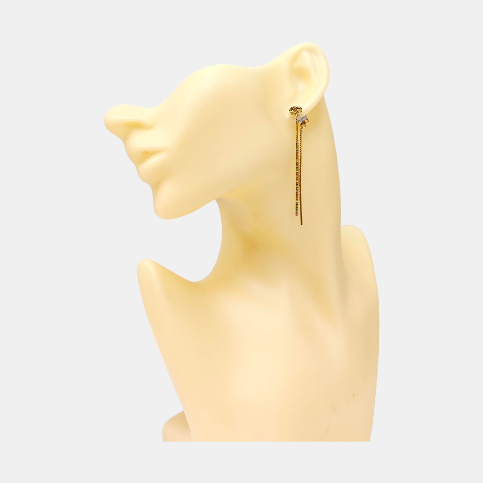 18k Rose Gold Stud Earrings