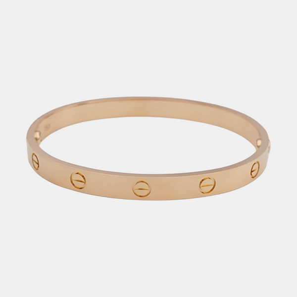 LOVE 18k Rose Gold Bangle