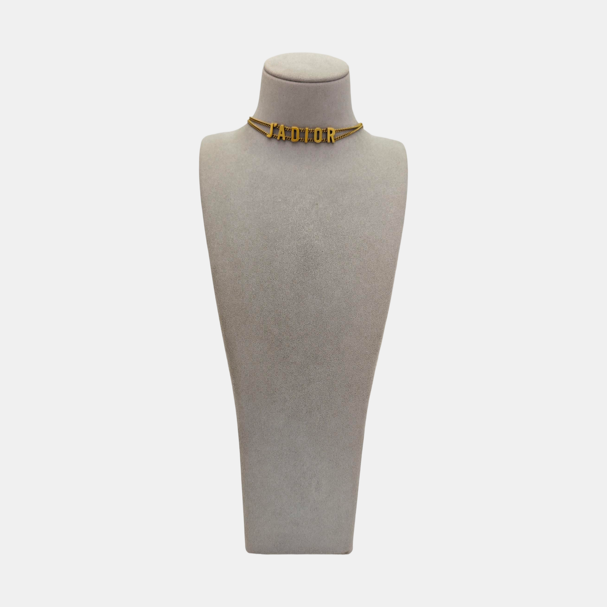 J'adior Metal Gold Necklace