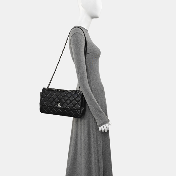 Quilted Calfskin Black