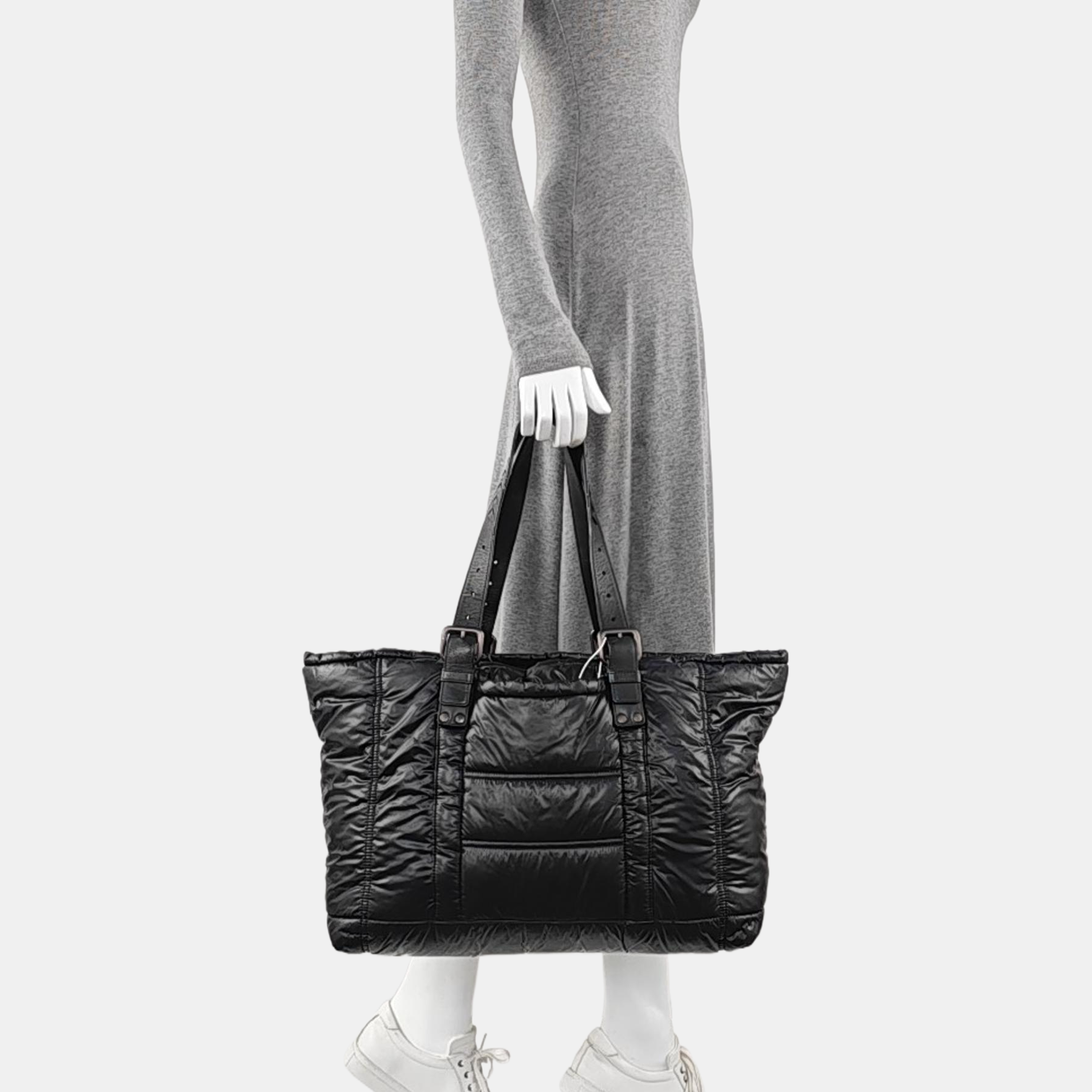 Fabric Tote Bag Black