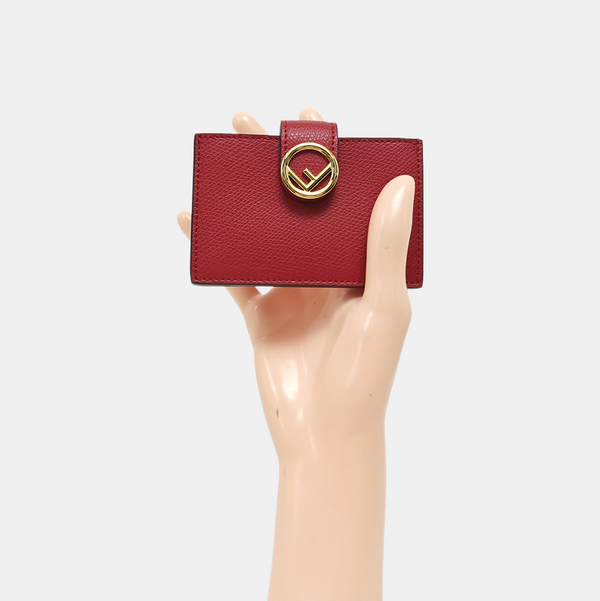 Calfskin Wallet Red
