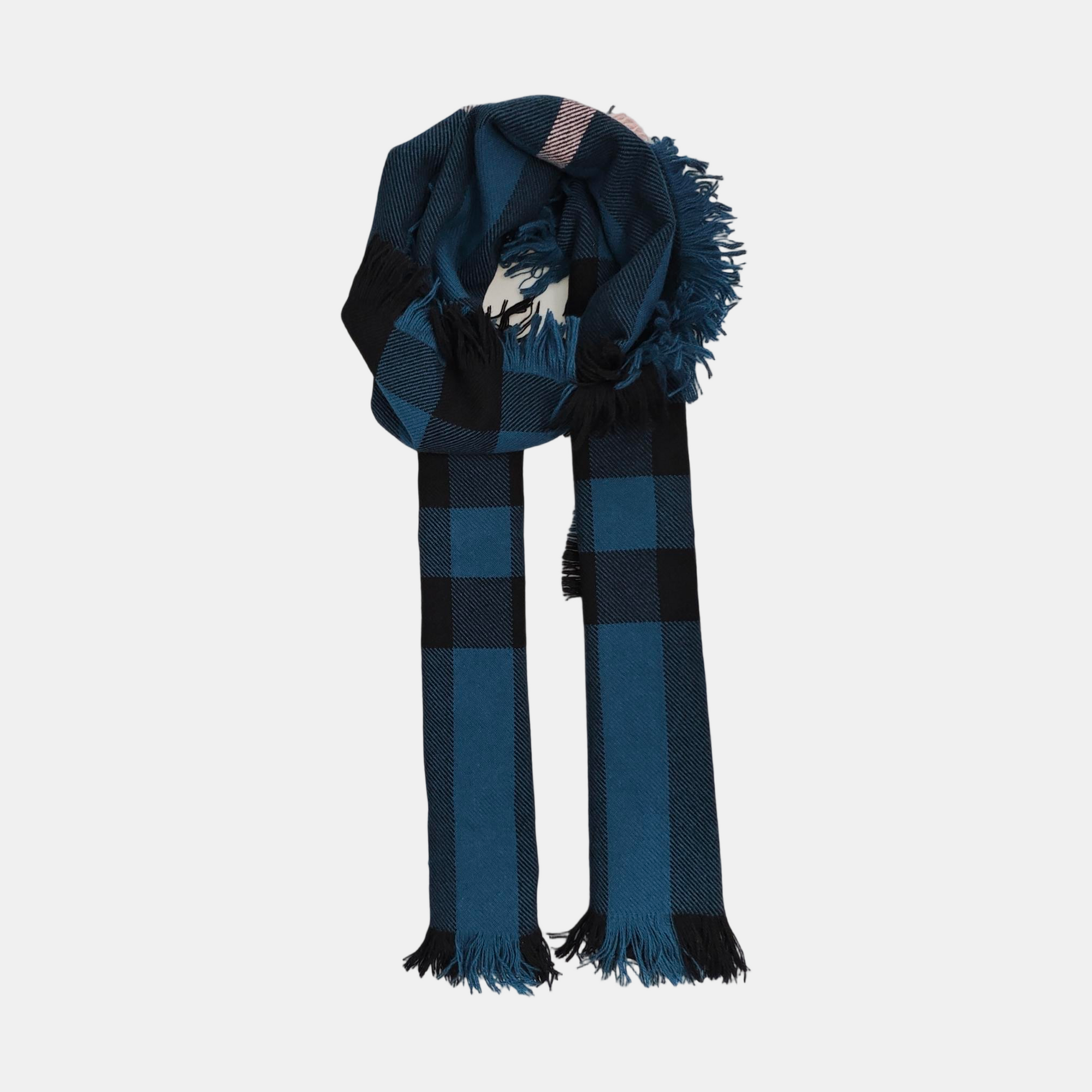 Wool Scarf Blue
