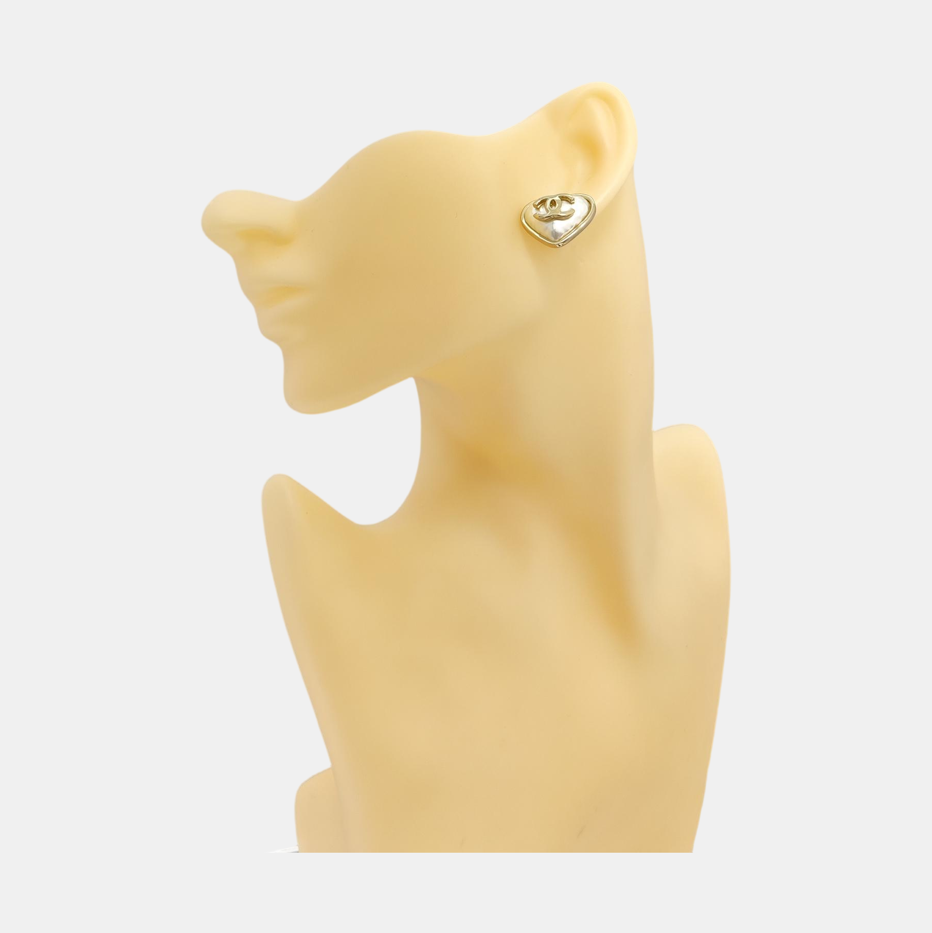 Metal Gold Stud Earrings