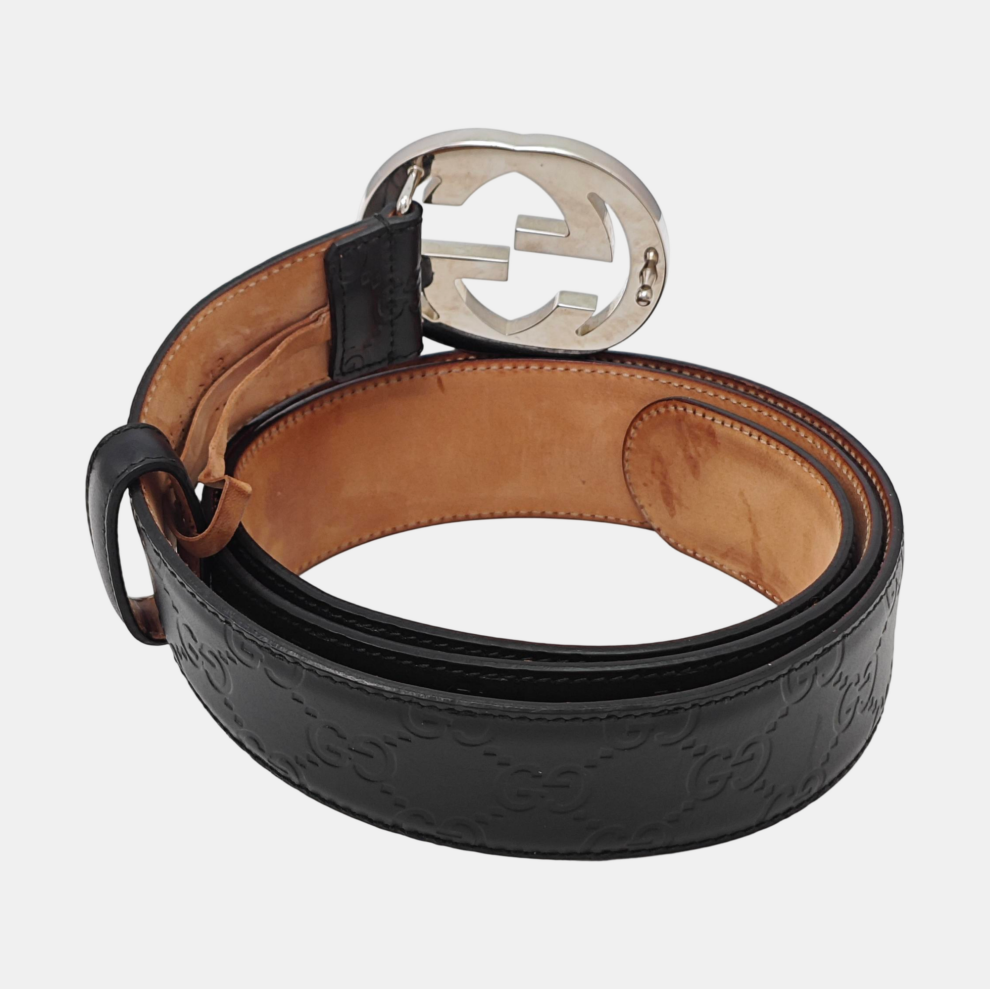 Leather Belt Black