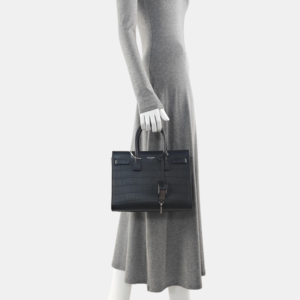 SAC DE JOUR Calfskin Black