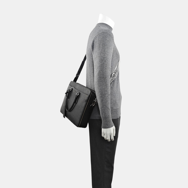 Calfskin Shoulder Bag Black