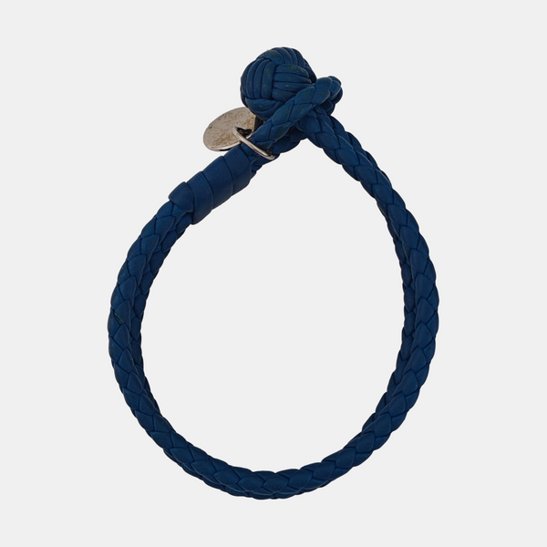 Leather Blue Bracelet