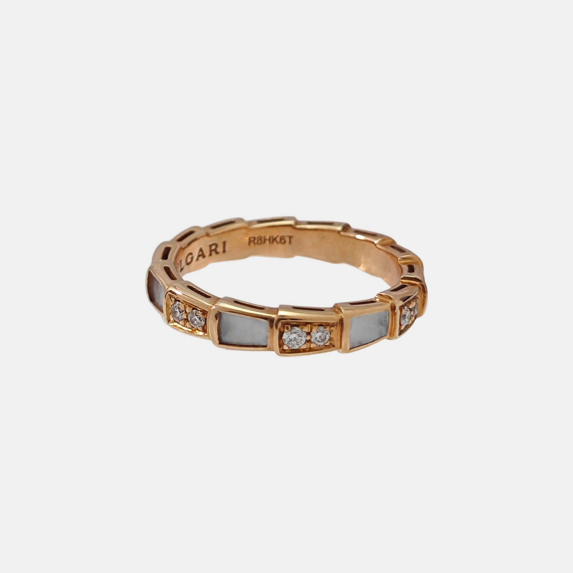 SERPENTI 18k Rose Gold Ring EU 57