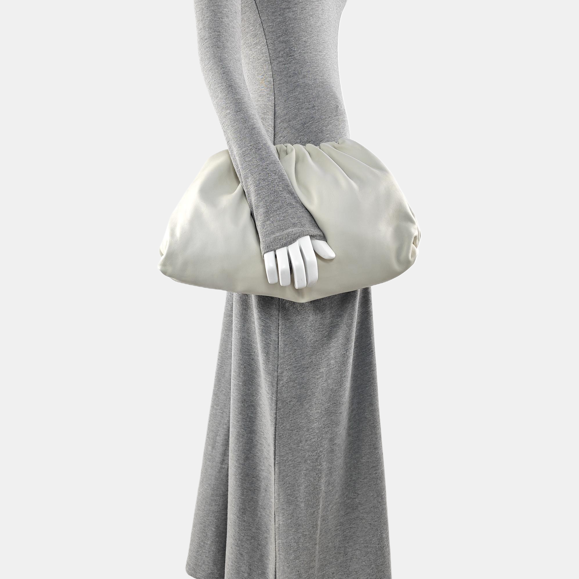 The Pouch Calfskin White
