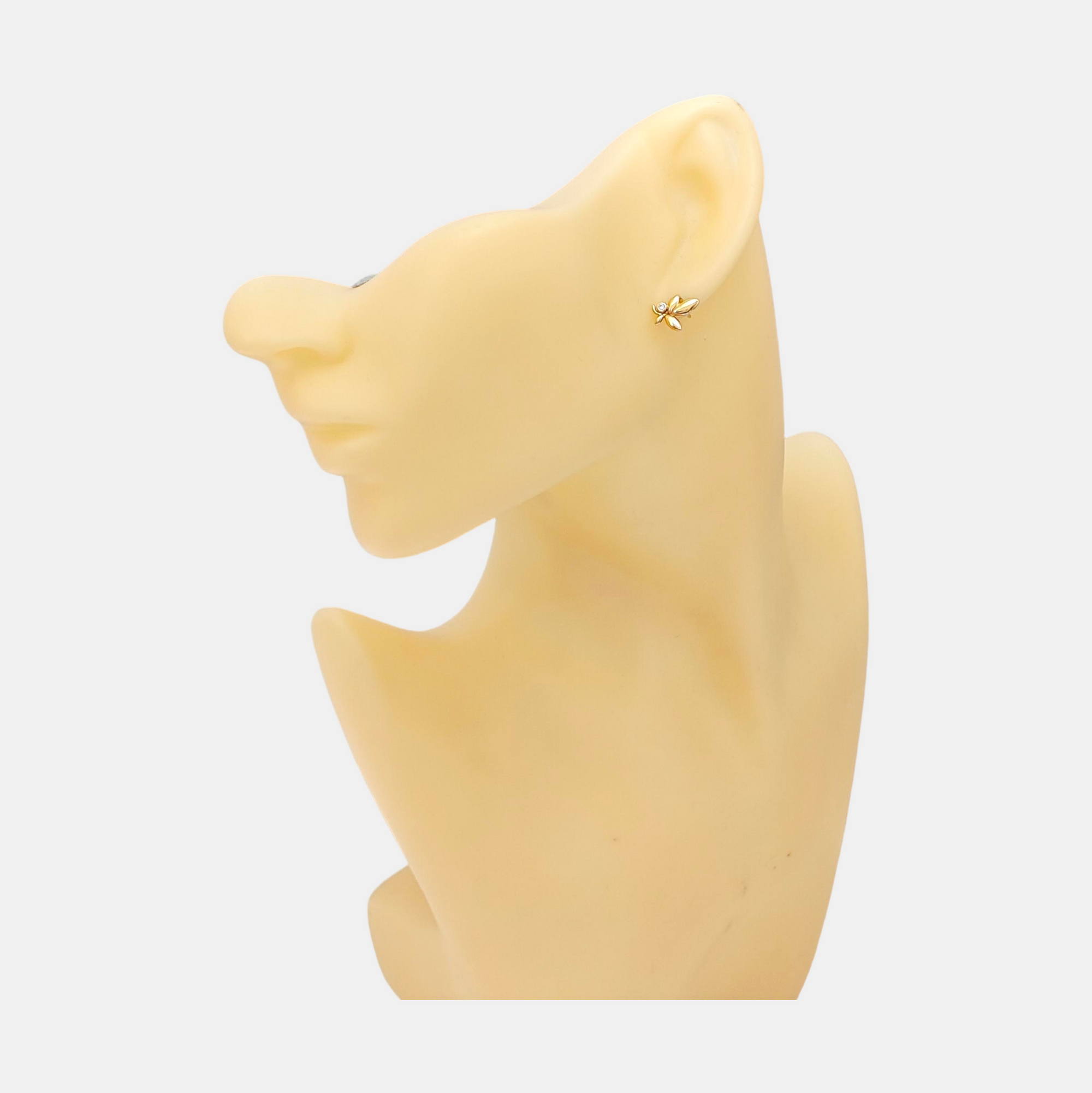 18k Rose Gold Stud Earrings