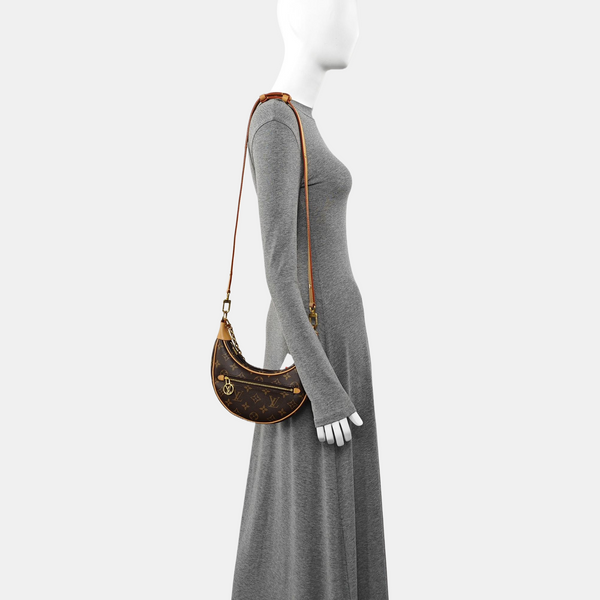 LOOP Monogram Coated Canvas Brown