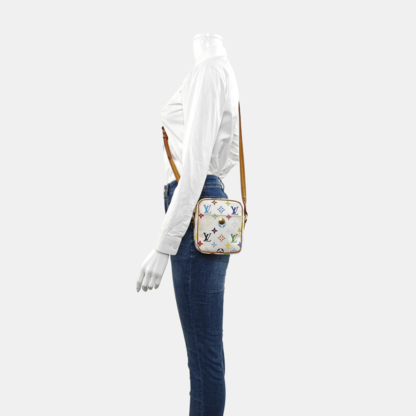 RIFT Monogram Coated Canvas White