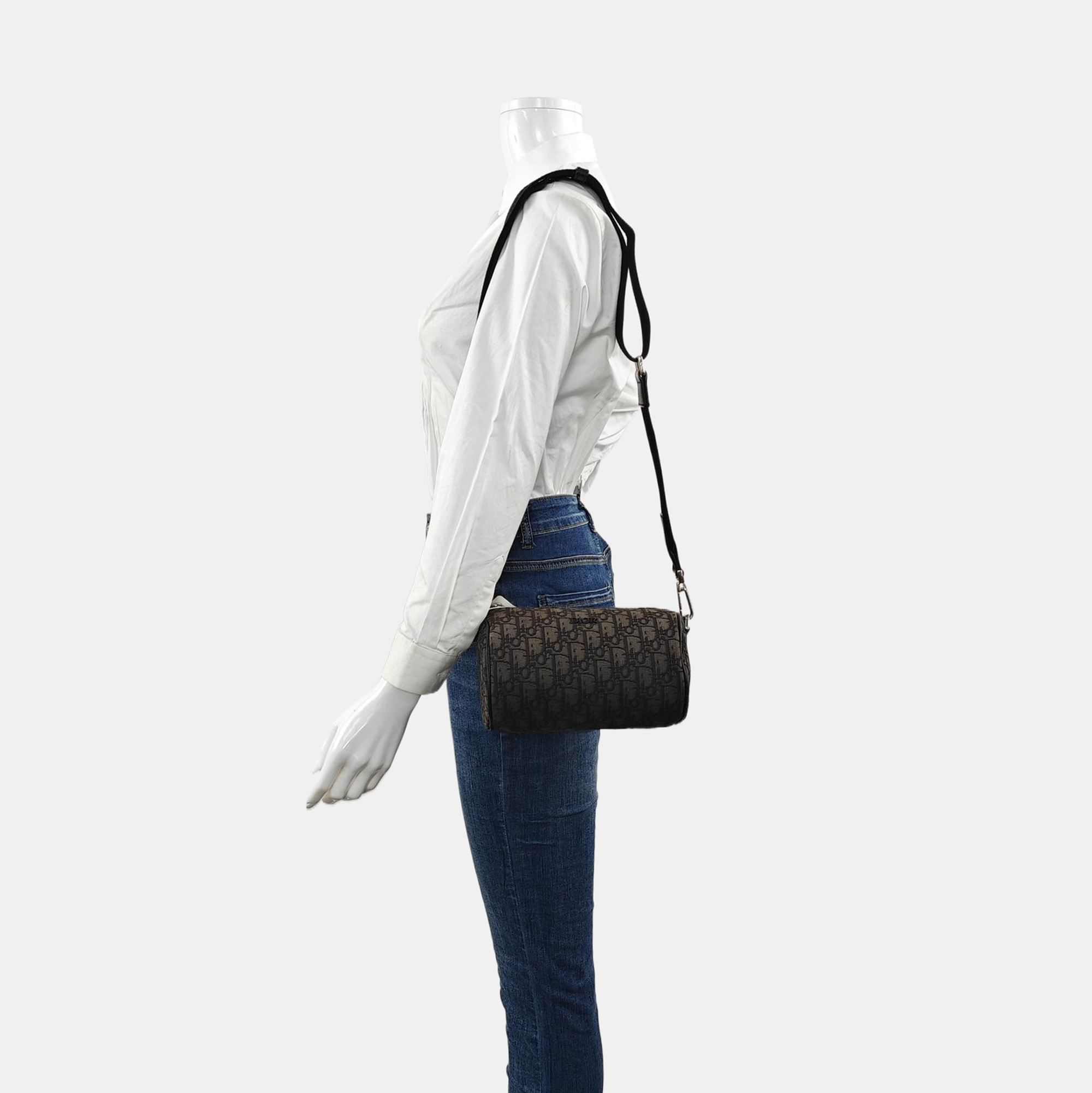 Roller Oblique Canvas Black