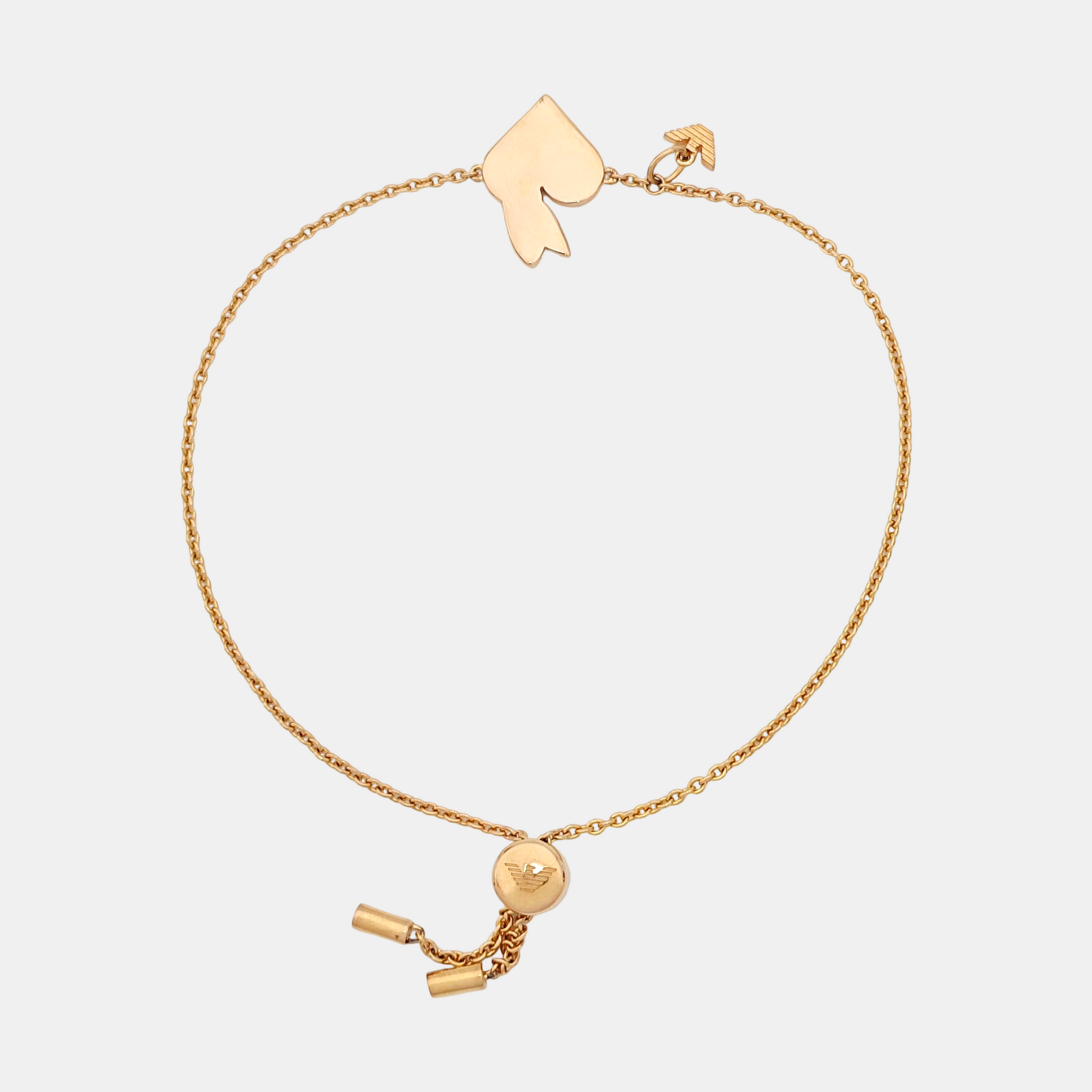 925 Sterling Silver Gold Bracelet