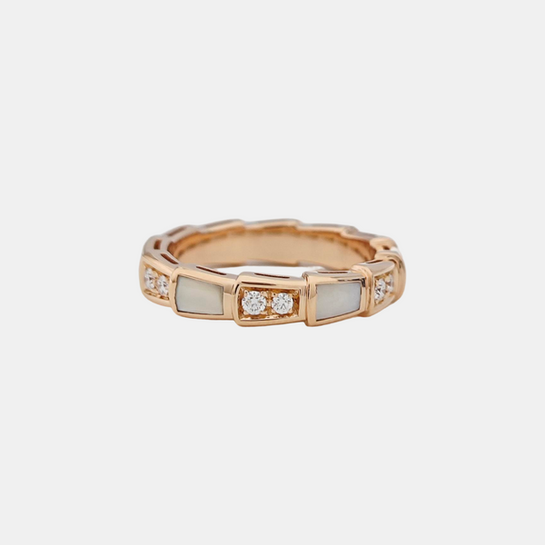 SERPENTI 18k Rose Gold Ring EU 49