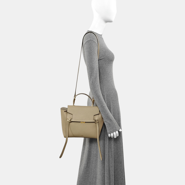 BELT Micro Calfskin Beige