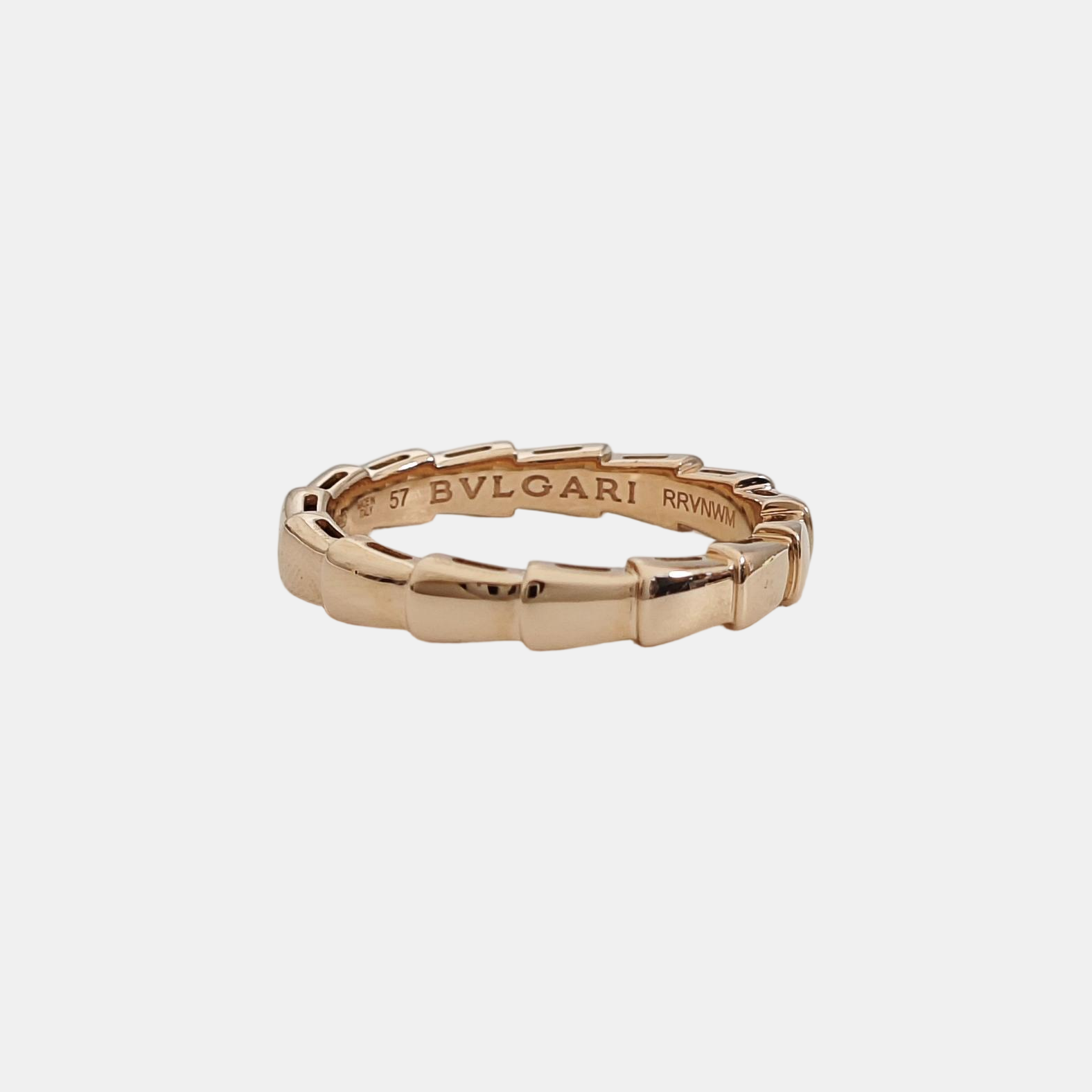 SERPENTI 18k Rose Gold Ring EU 57