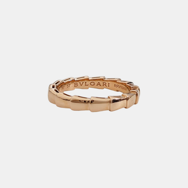 SERPENTI 18k Rose Gold Ring EU 57