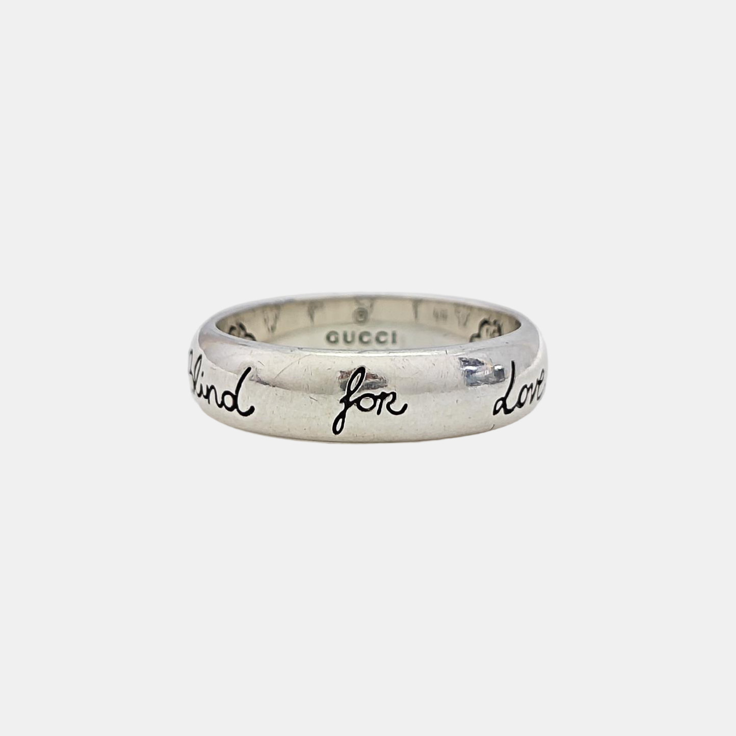 Blind For Love 925 Sterling Silver Ring HK 13