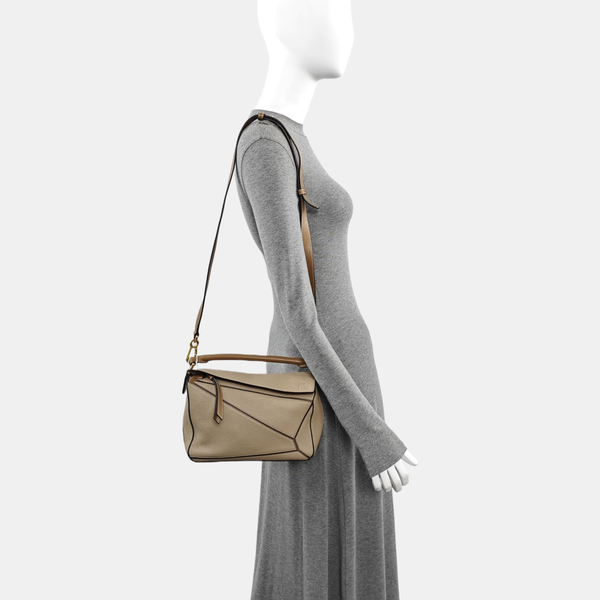 Puzzle Small Calfskin Gray