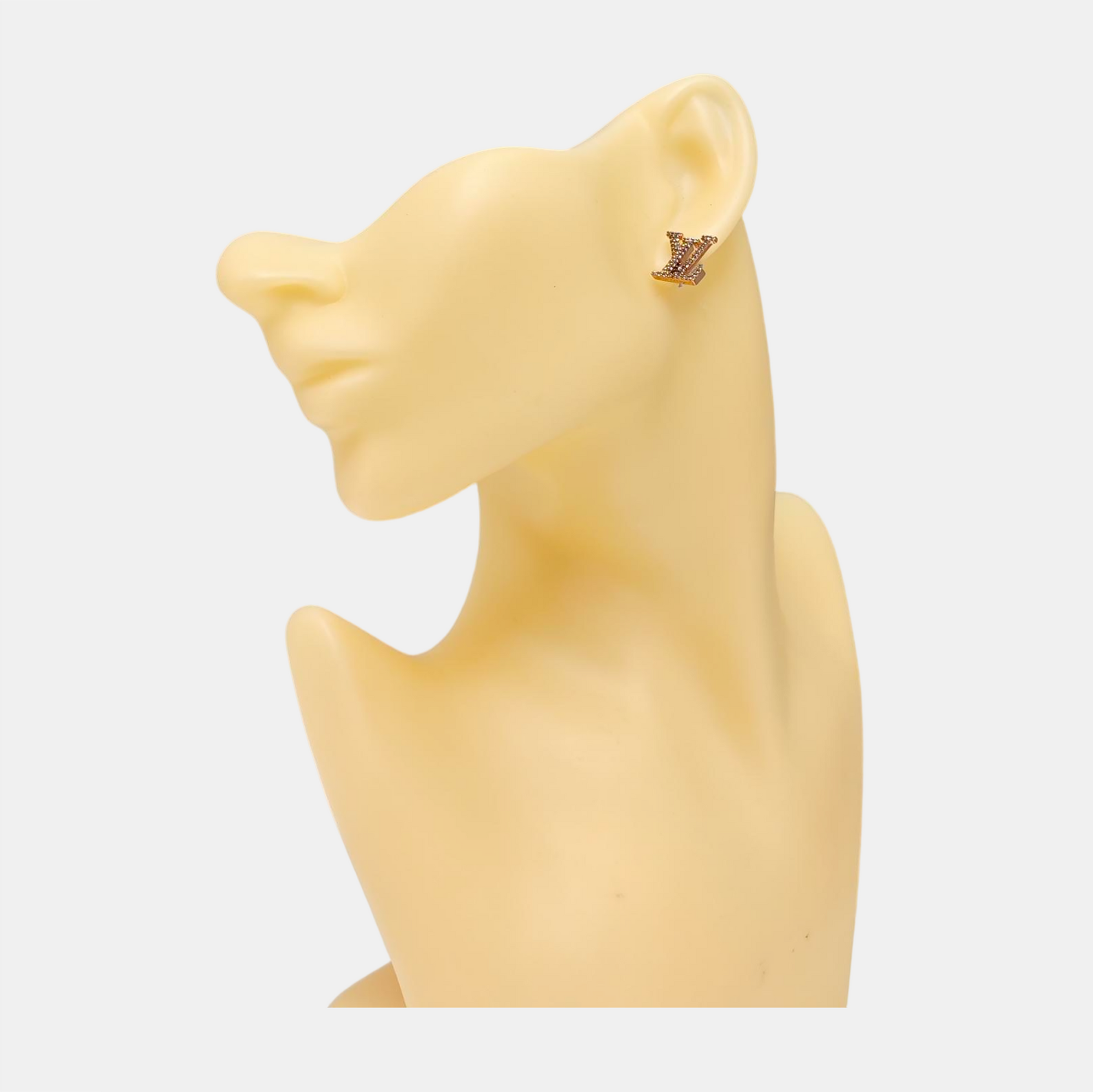 Metal Rose Gold Stud Earrings
