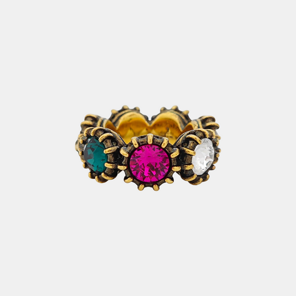 Metal Gold Ring HK 13