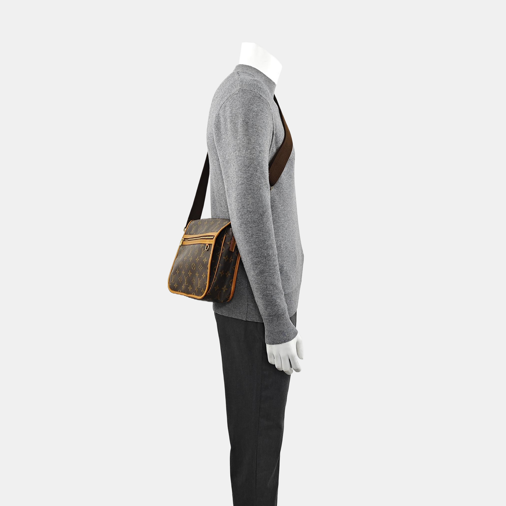 BOSPHORE PM Monogram Coated Canvas Brown
