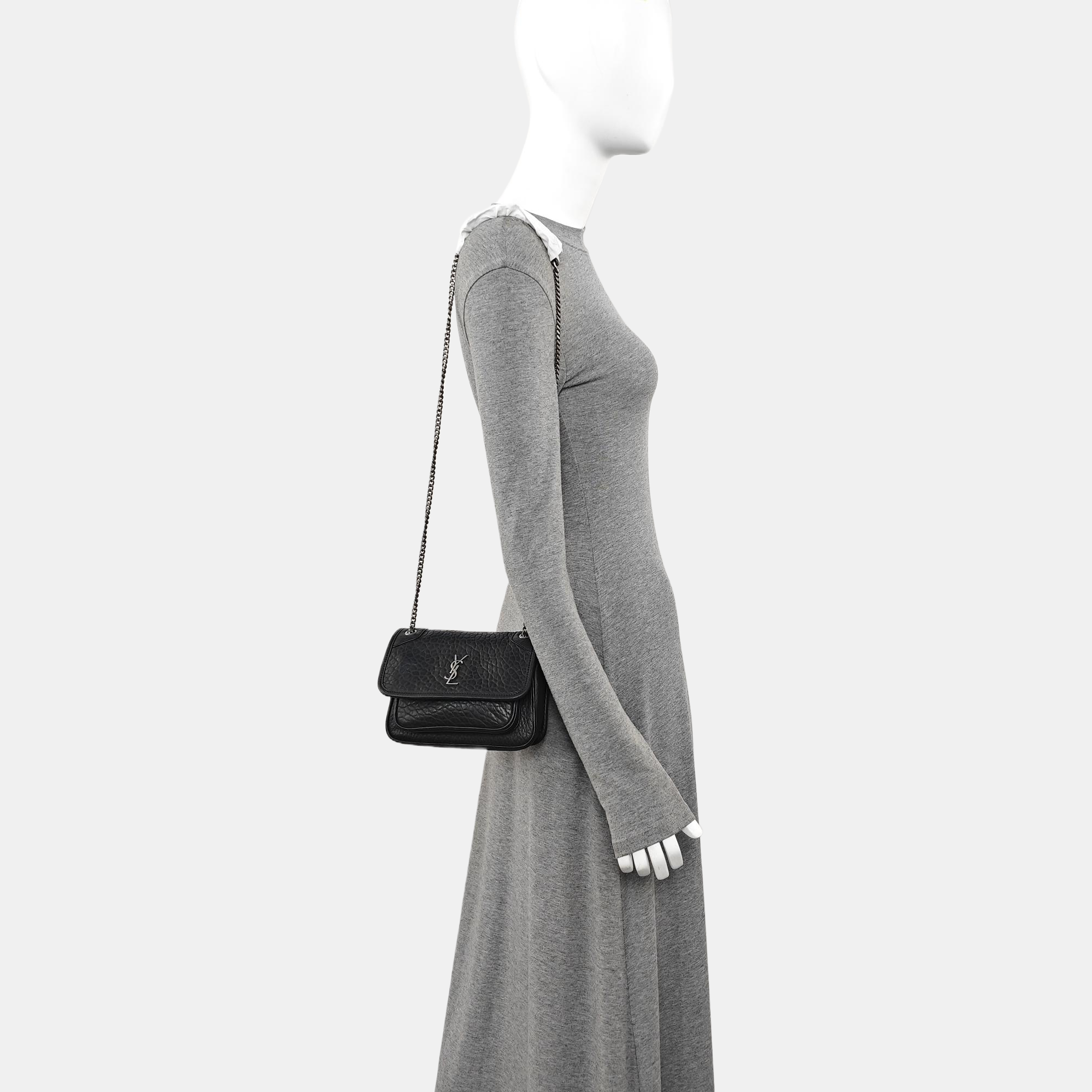 NIKI Mini Lambskin Black