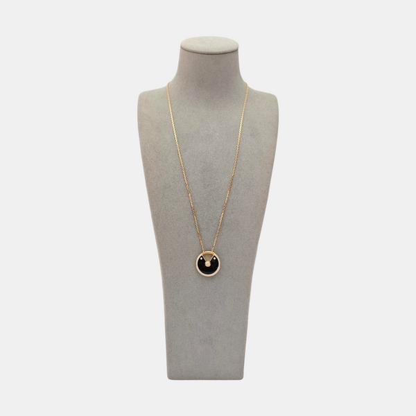 AMULETTE DE CARTIER 18k Rose Gold Necklace