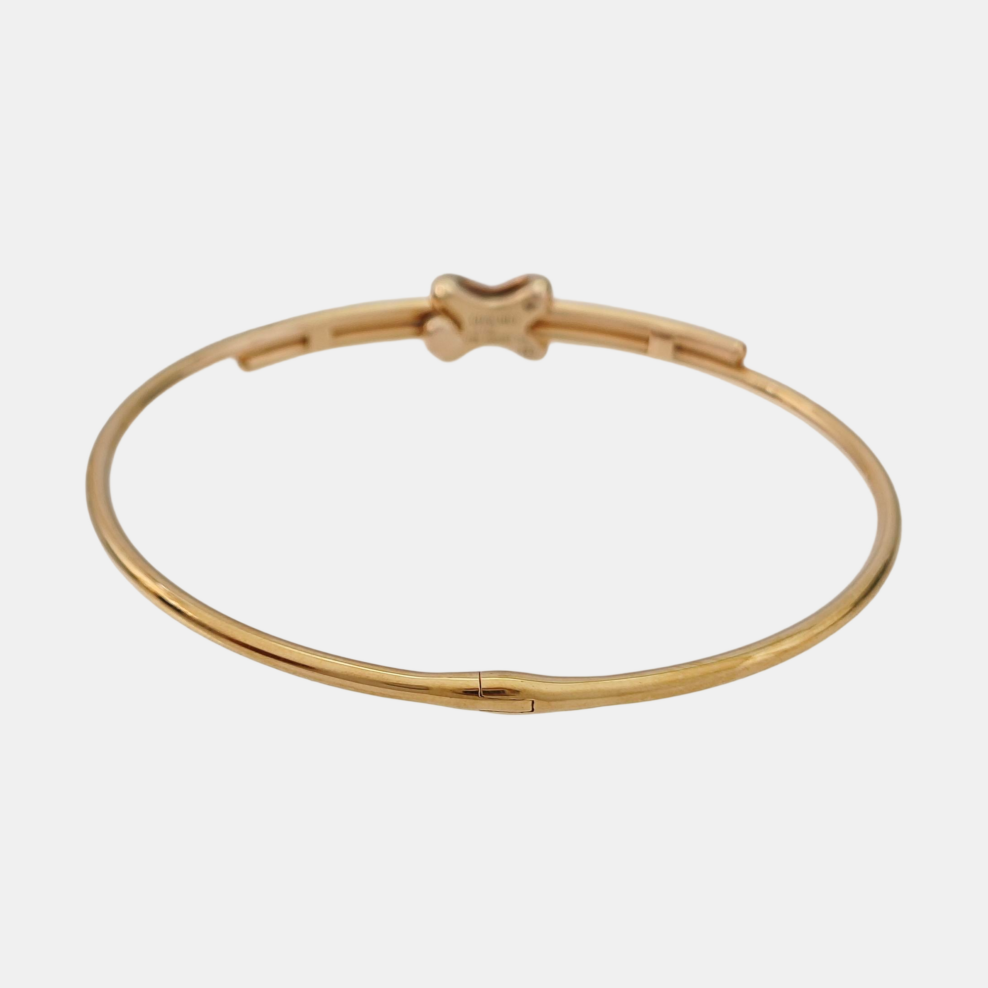 Jeux De Liens 18k Rose Gold Bangle