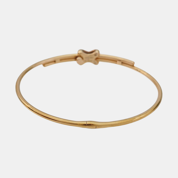 Jeux De Liens 18k Rose Gold Bangle