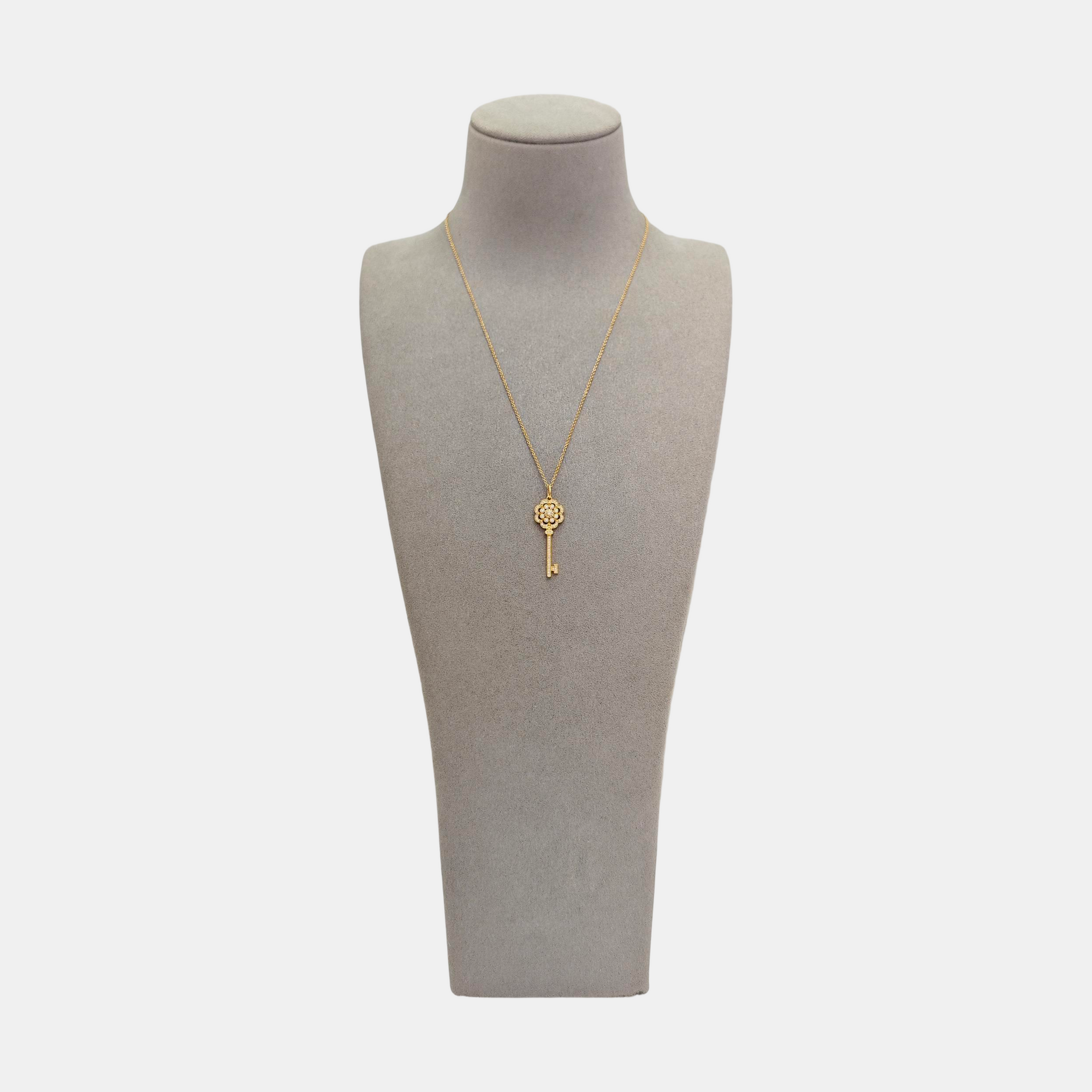 Tiffany Keys 18k Rose Gold Necklace