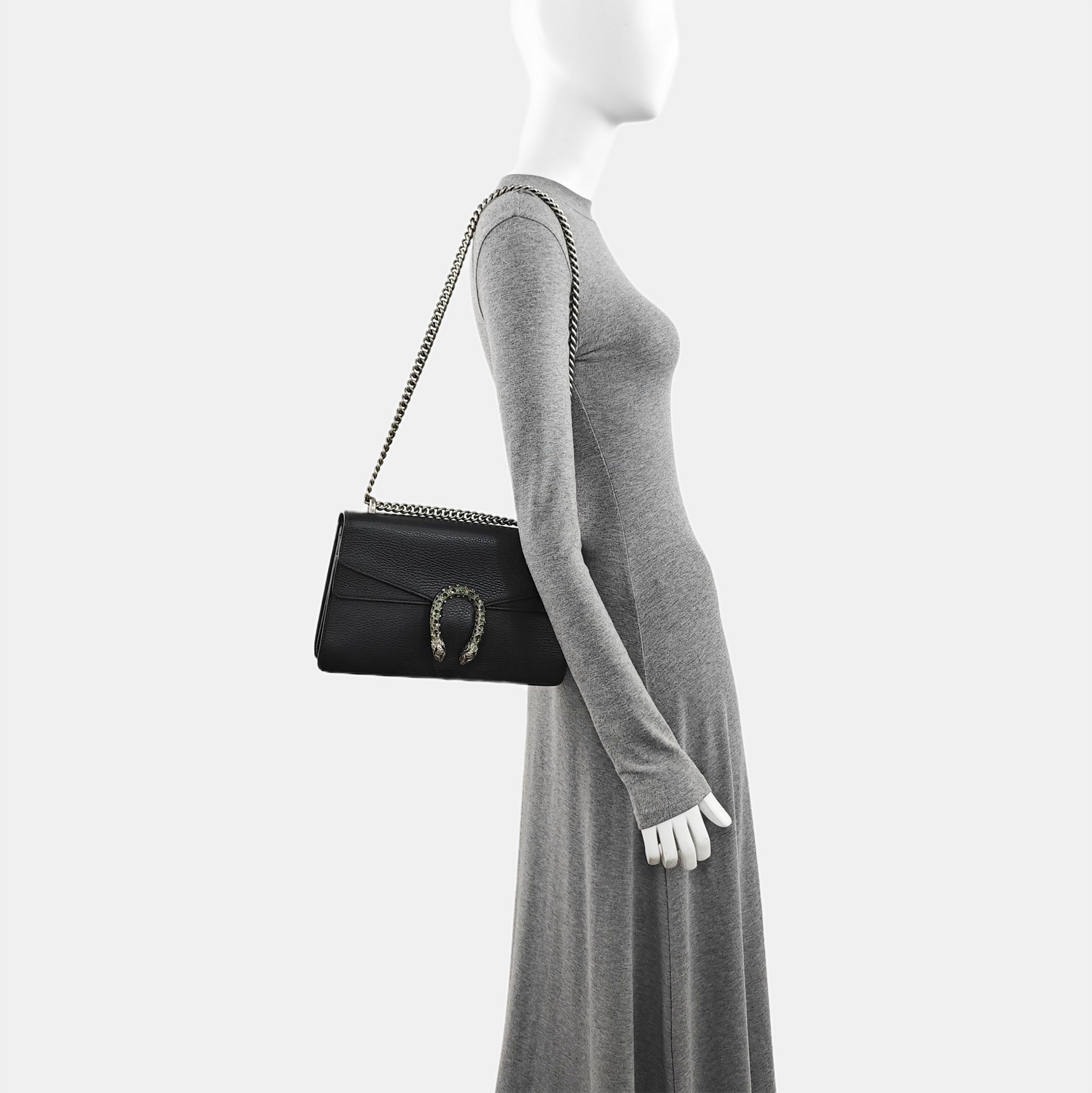 Dionysus Small Calfskin Black