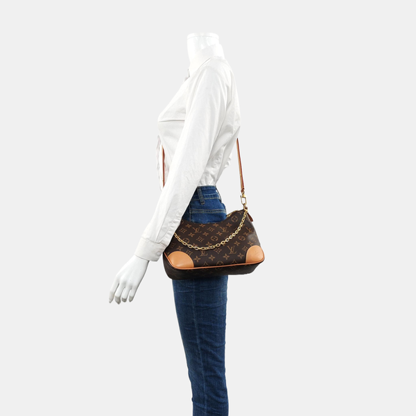 BOULOGNE Monogram Coated Canvas Brown