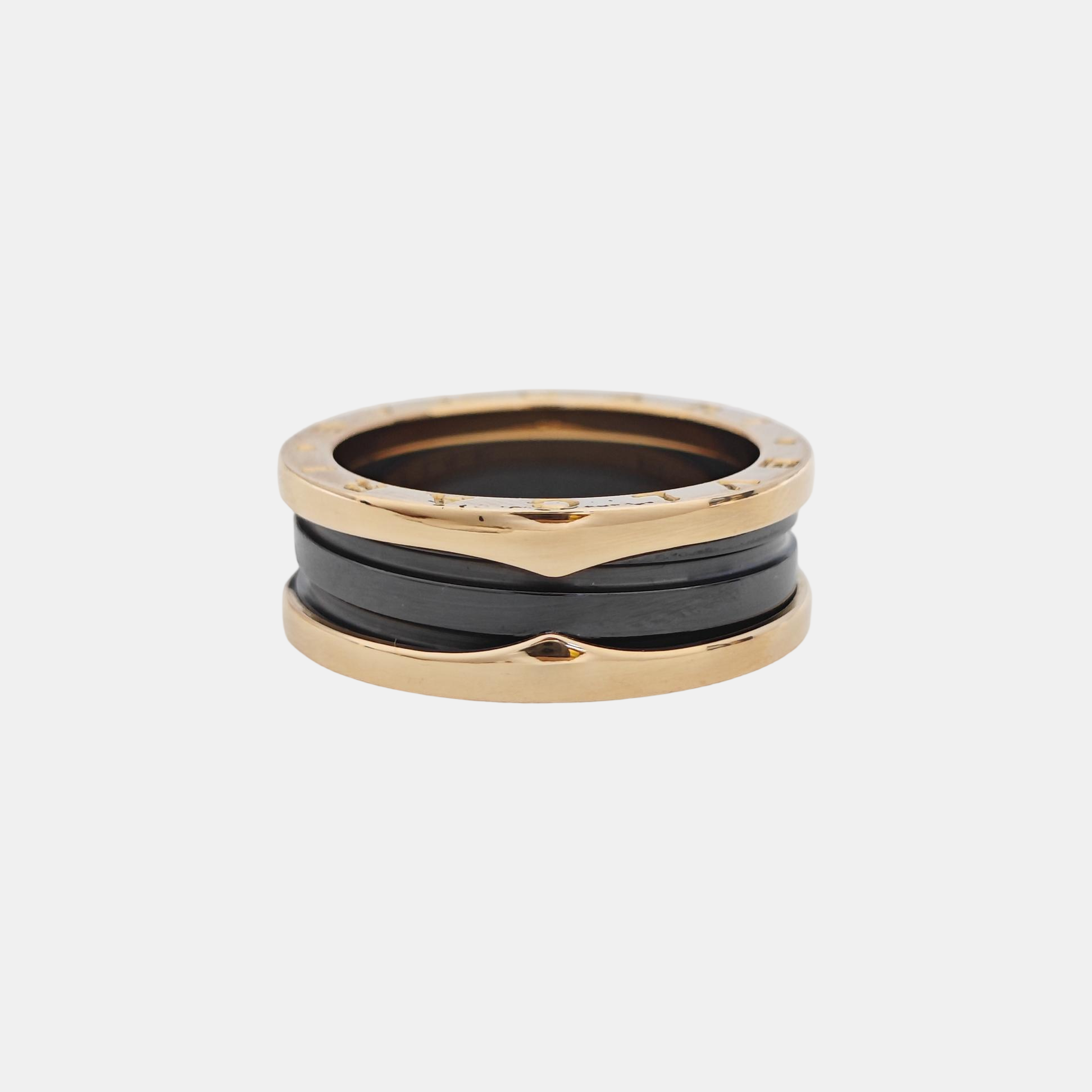 B.ZERO1 18k Rose Gold Ring EU 60