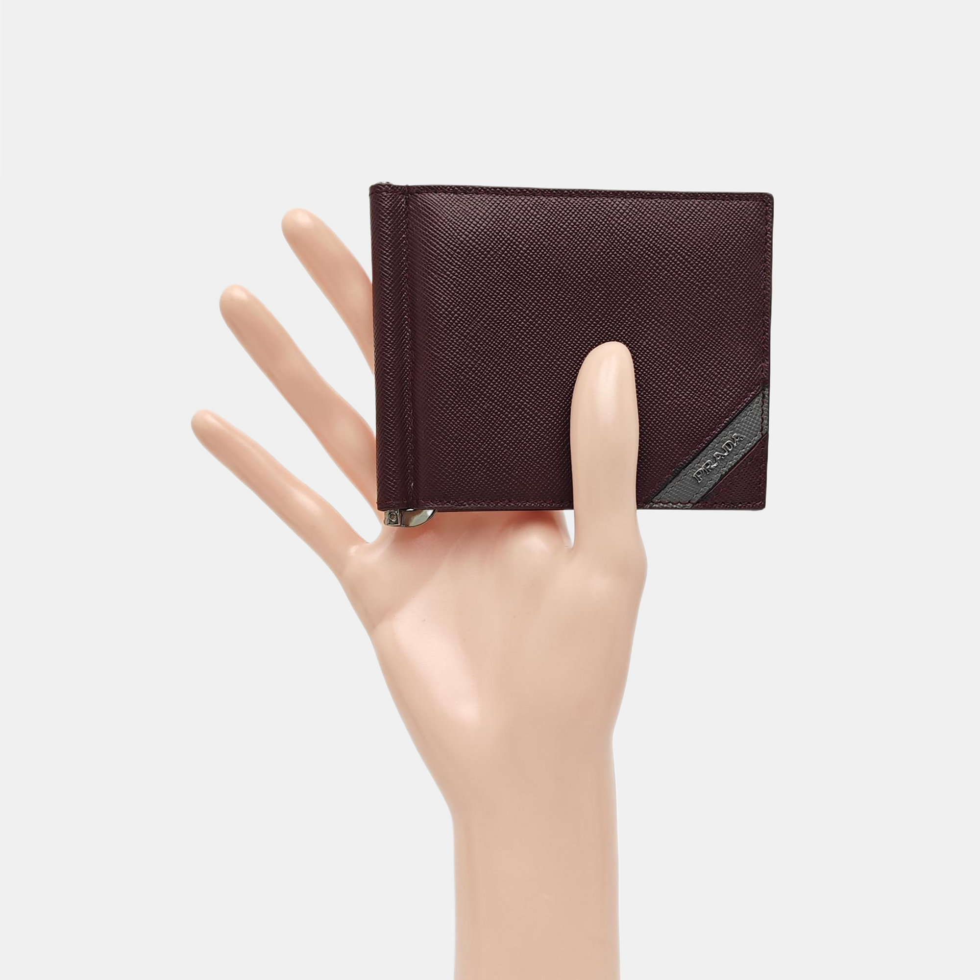 Calfskin Card Holder Red