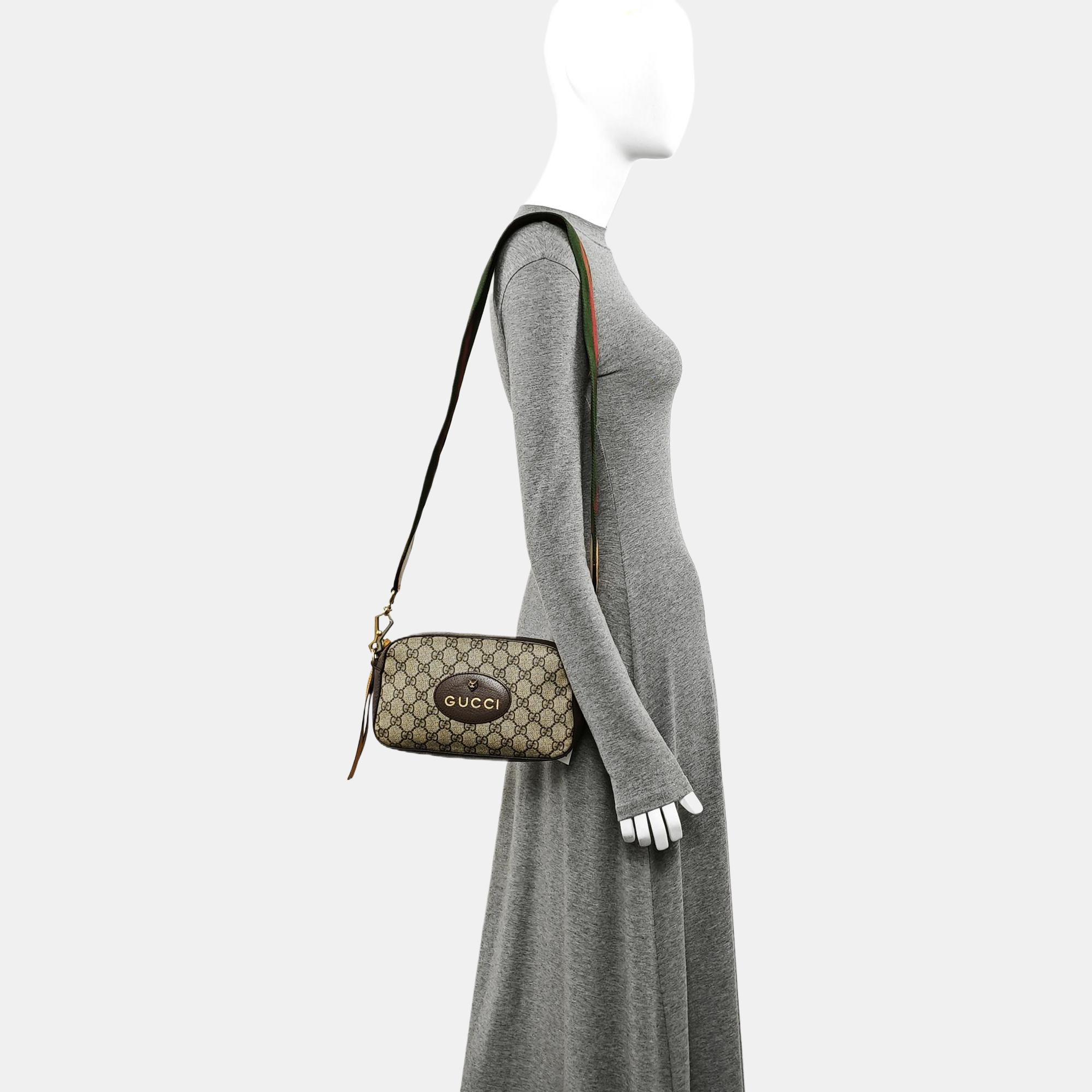 Neo Vintage Monogram Coated Canvas Beige