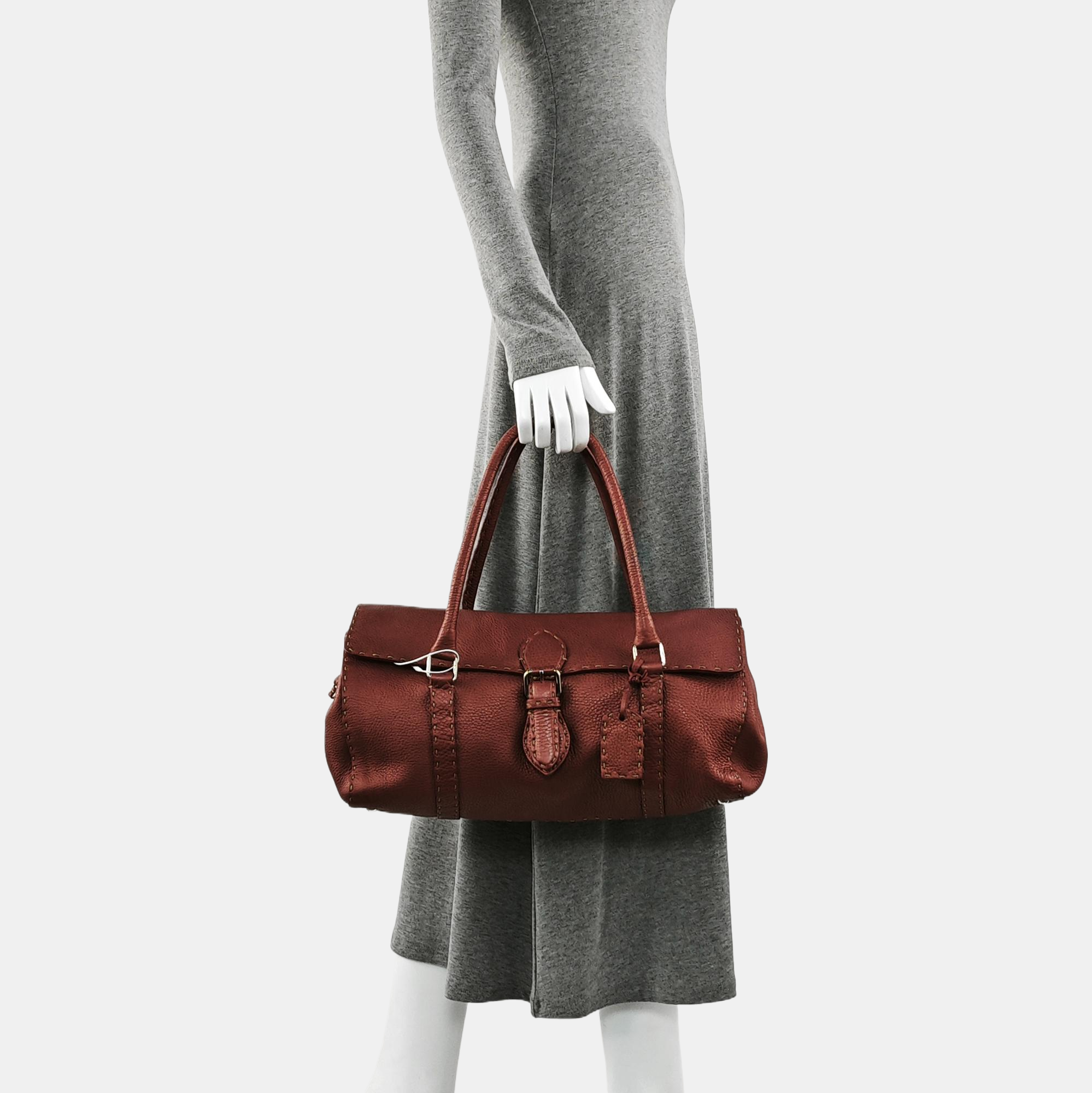 Linda Calfskin Red