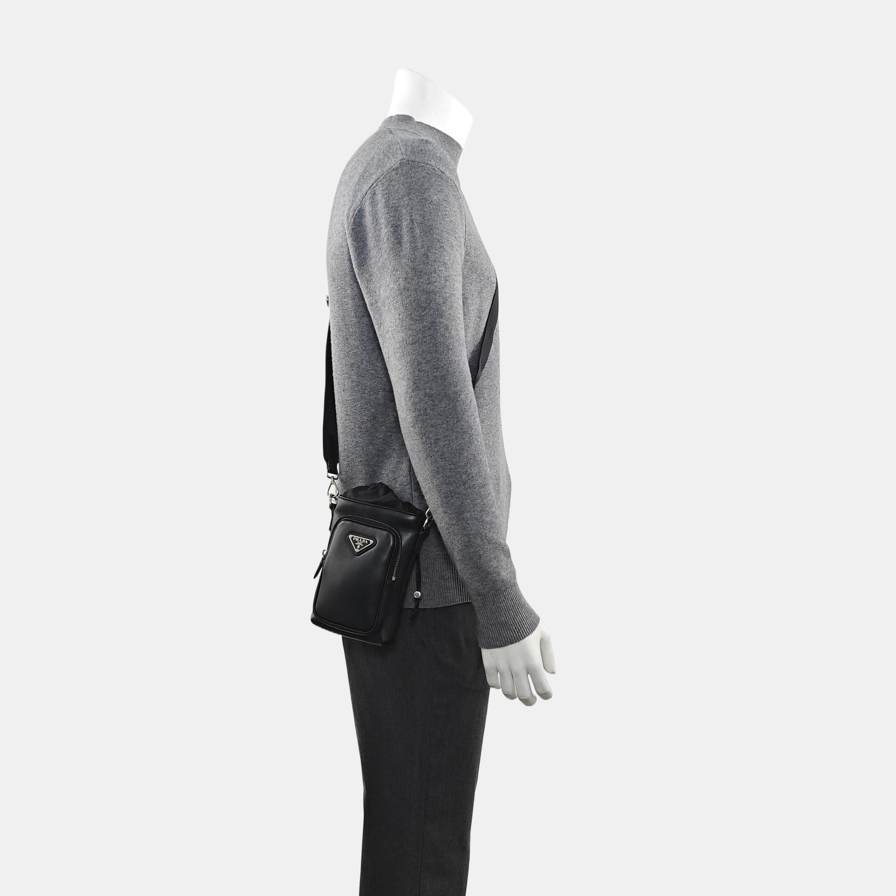 Nylon Calfskin Black
