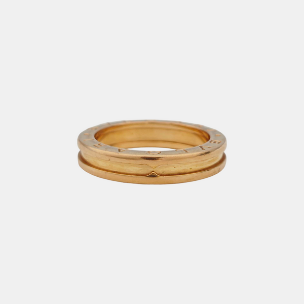 B.ZERO1 18k Rose Gold Ring EU 59