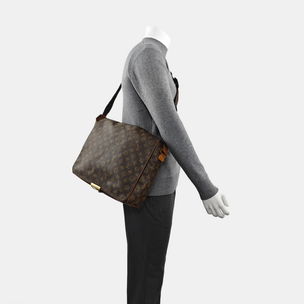VALMY Monogram Coated Canvas Brown