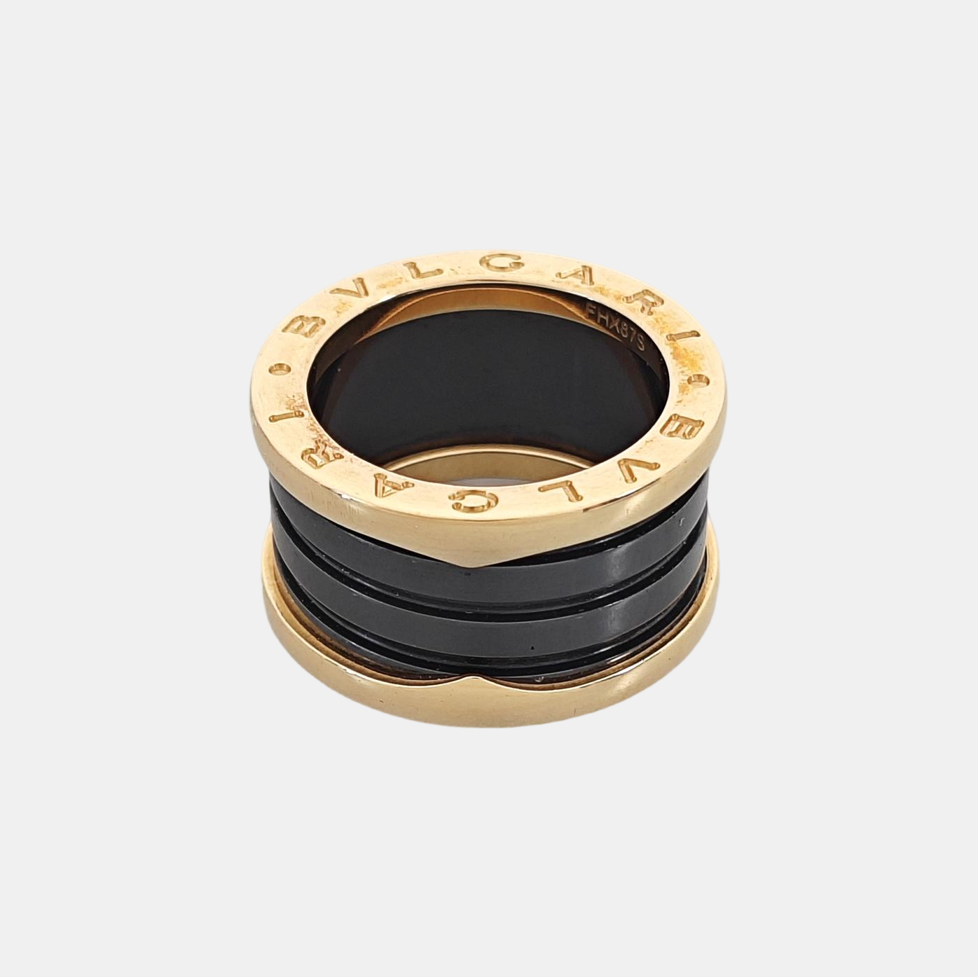B.ZERO1 18k Rose Gold Ring EU 51
