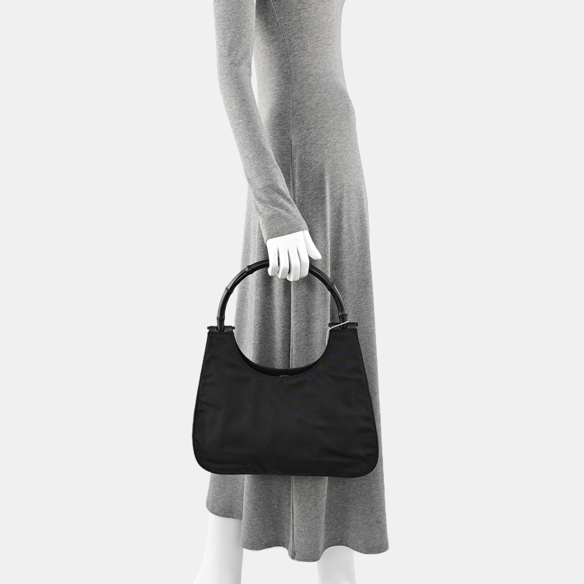 Bamboo 1947 Medium Canvas Black