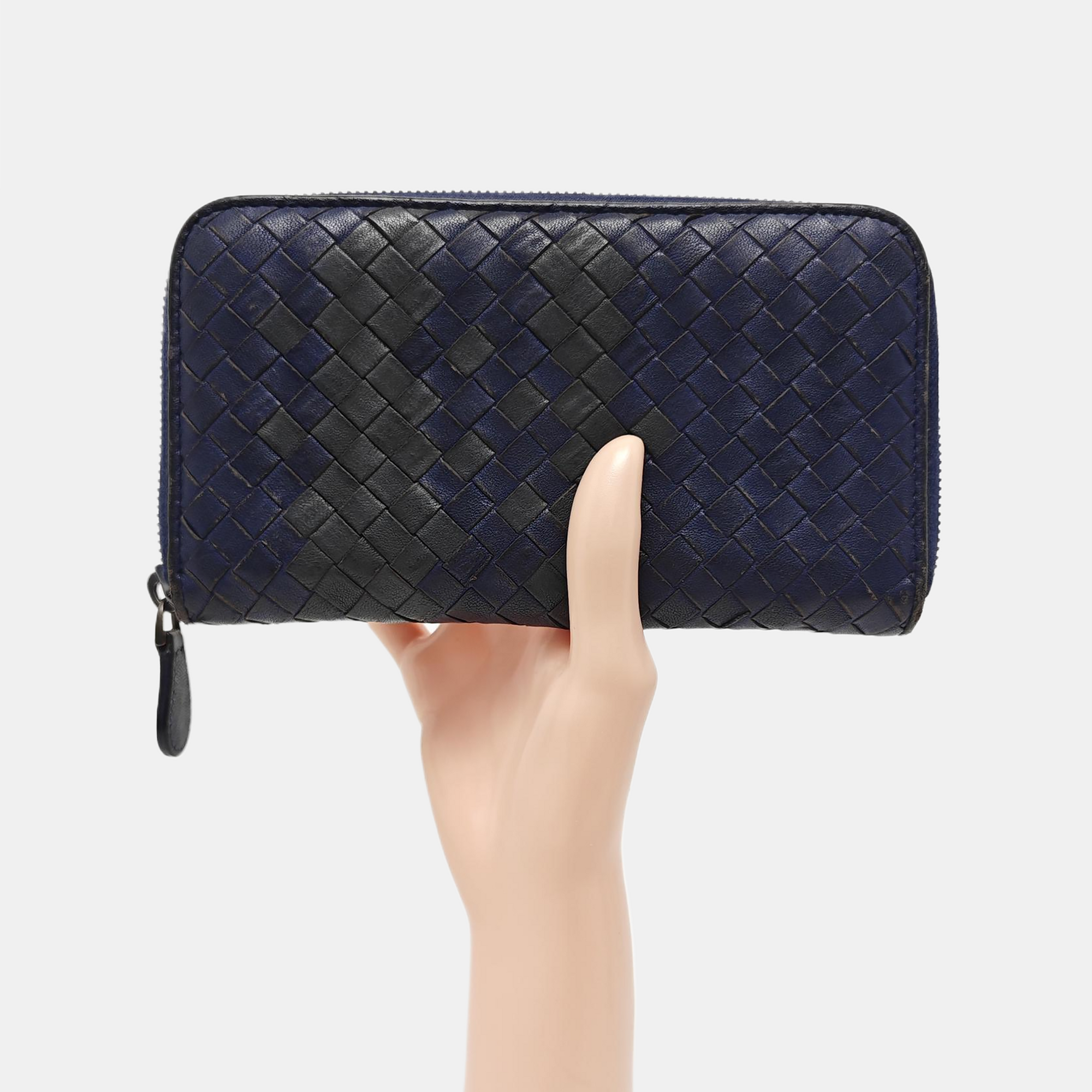 Lambskin Wallet Blue